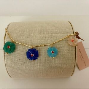 NWT Mignonne Gavigan Guice Flower Bracelet